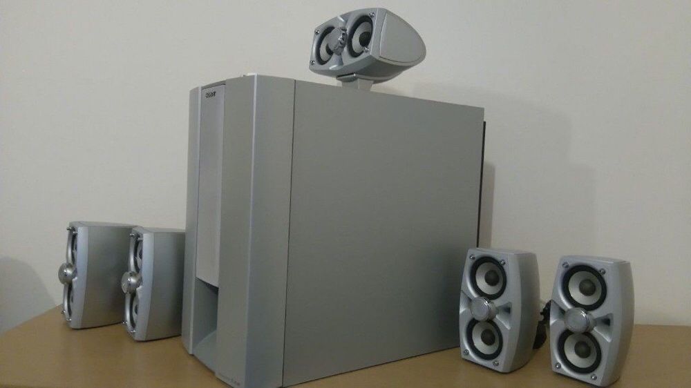 Sistema de Som 5+1 Sony Advanced S.A.W. Home Cinema 5.1 - ou Troco