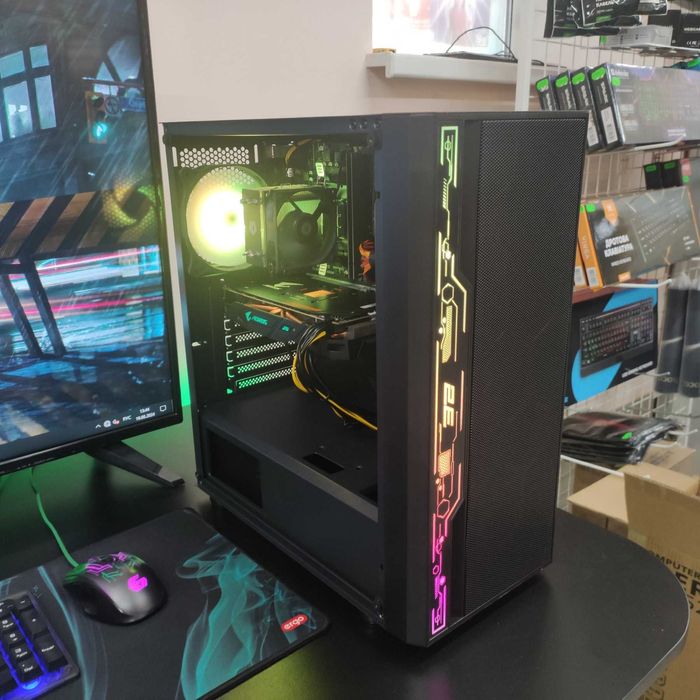 Компютер Новый Ryzen 5 5500, 16GB DDR4, AORUS RX 570, SSD 512GB m2 ТОП