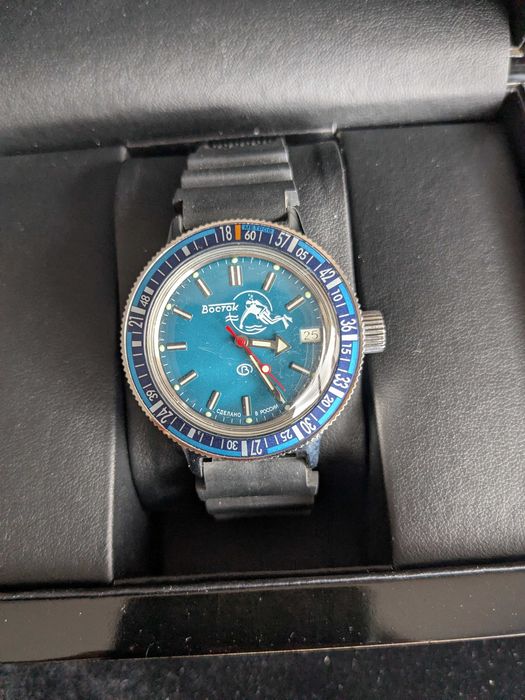 Relógio Vostok Amphibia, Baikai Bezel