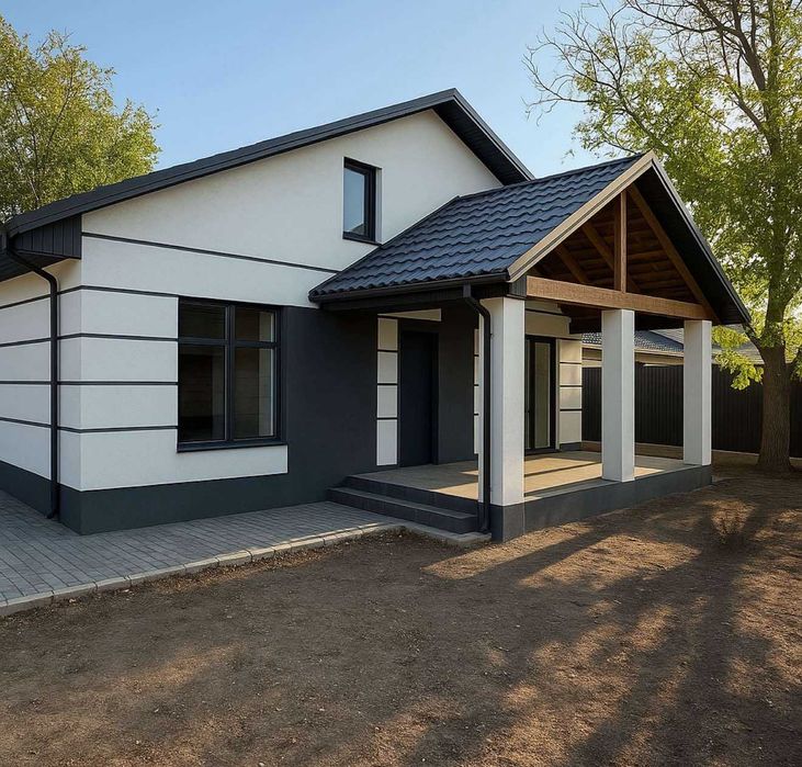 Продам 2-х этажный современный новый дом с ремонтом в Усатово