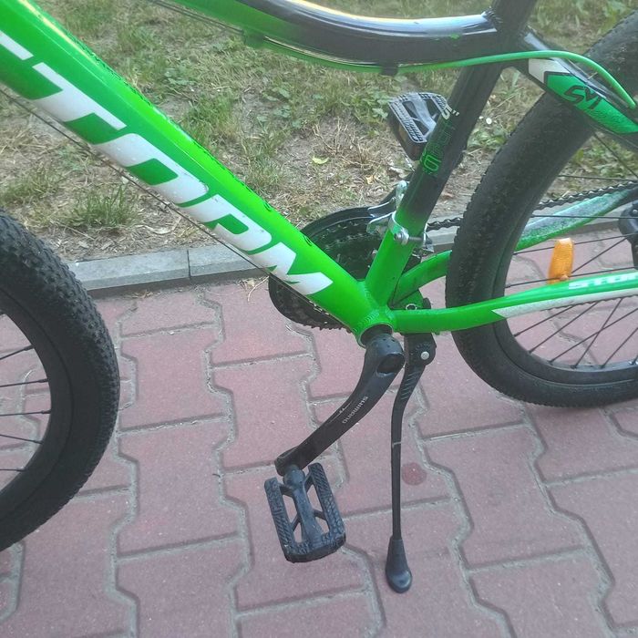 Rower STORM chłopięcy  rama 15 27,5 zielony