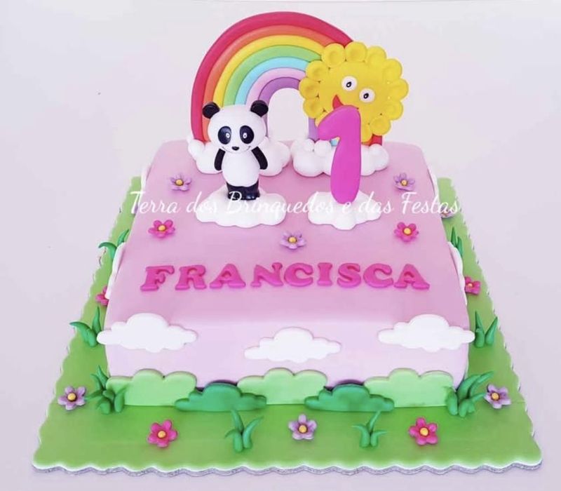 1 pcs Figuras panda e os amigos (Portes Incluidos)