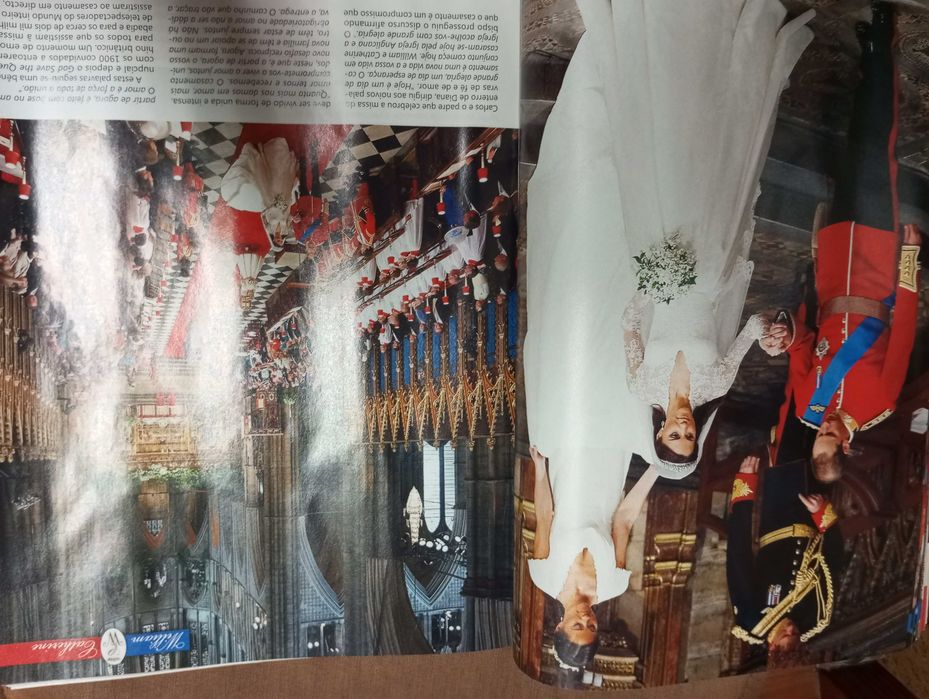 Revista VIP dedicada em grande parte ao casamento de William e Kate.