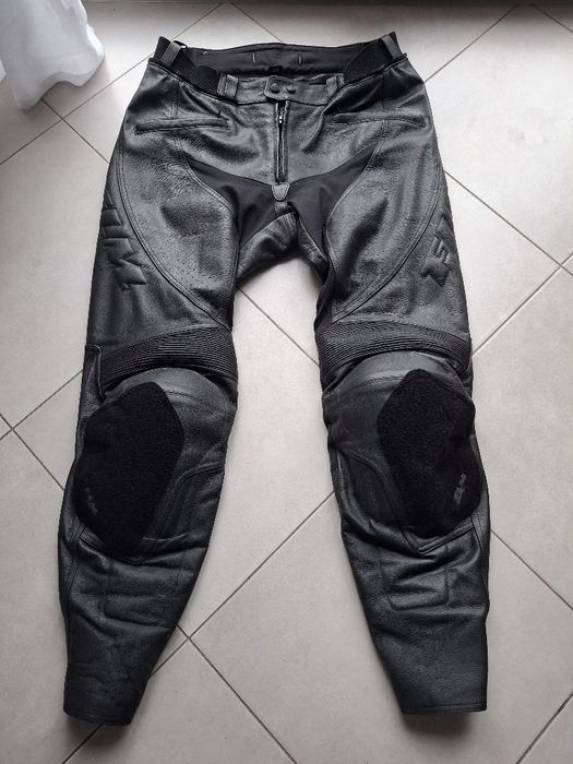 Spodnie skórzane motocyklowe XL/XXL