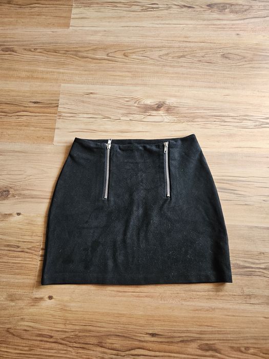 Czarna zamszowa spódniczka Forever 21