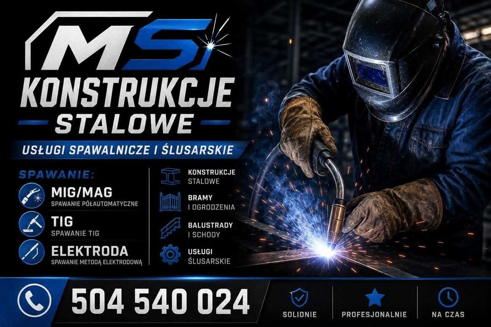 MS KONSTRUKCJE STALOWE usługi śluskarsko-spawalnicze