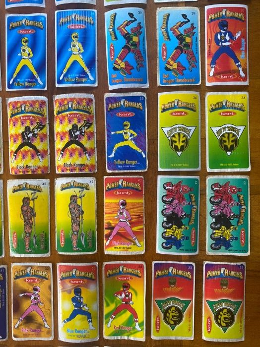 Наклейки Power Rangers (Kent)