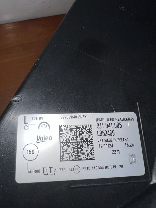 Otica vw passat 2024 full led