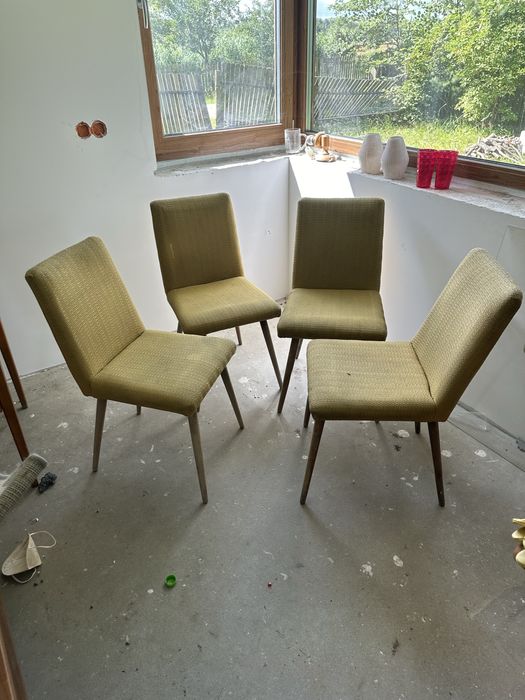 Krzesła patyczaki PRL