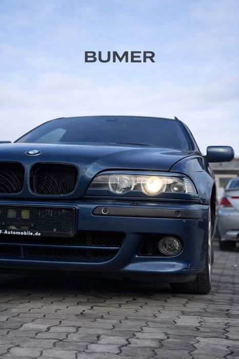 BMW E39 Розборка Шрот е39 М57 3.0d М пакет 364 Topaz Blau м бампер