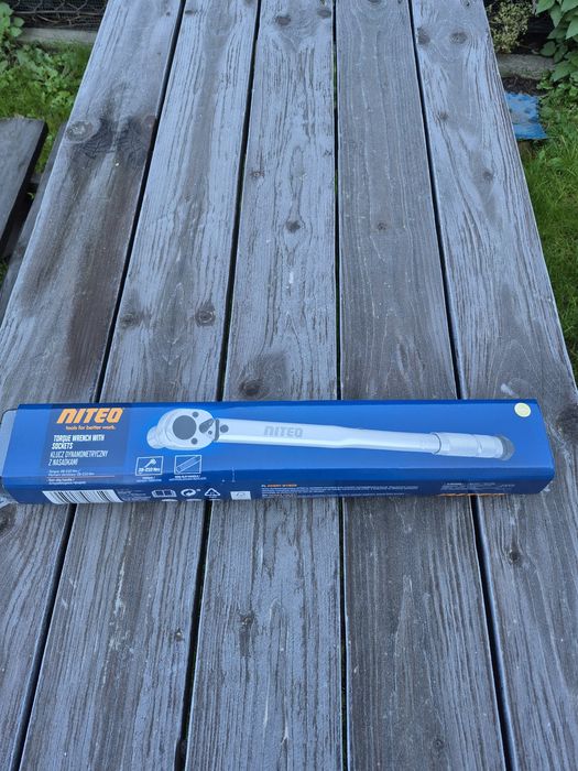Niteo tools klucz dynamometryczny z nasadkami 28-210nm