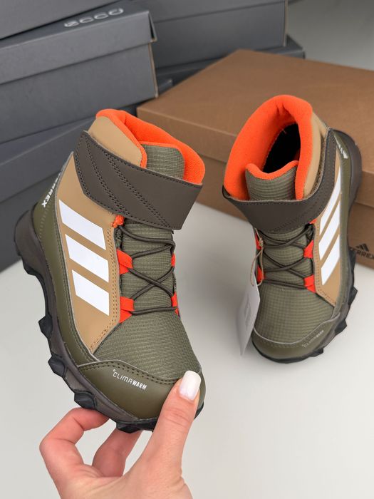 Детские ботинки на липучках Adidas TERREX 28/29/30/31/32/33/34/35/36/38/39/40р