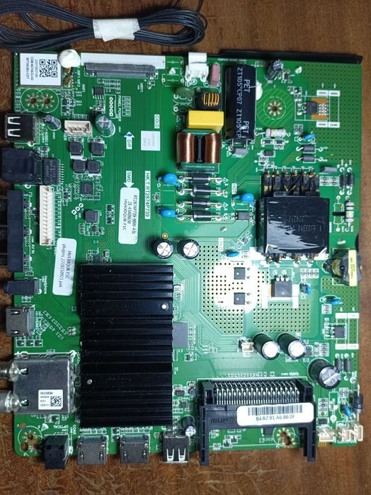 Системна плата телевізора 2E 43A06LW HK.T.RT287P739 б/у