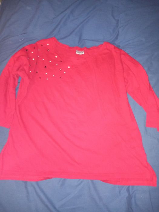 Czerwonz bluzka BELOVED