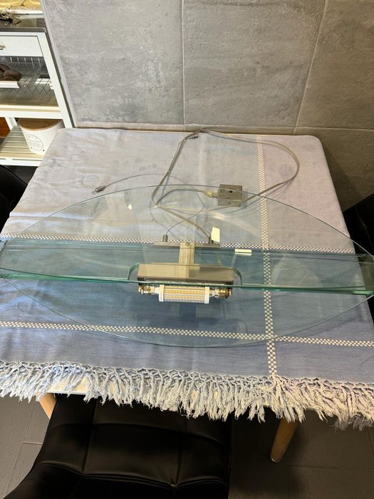 Vendo candeeiro em vidro temperado