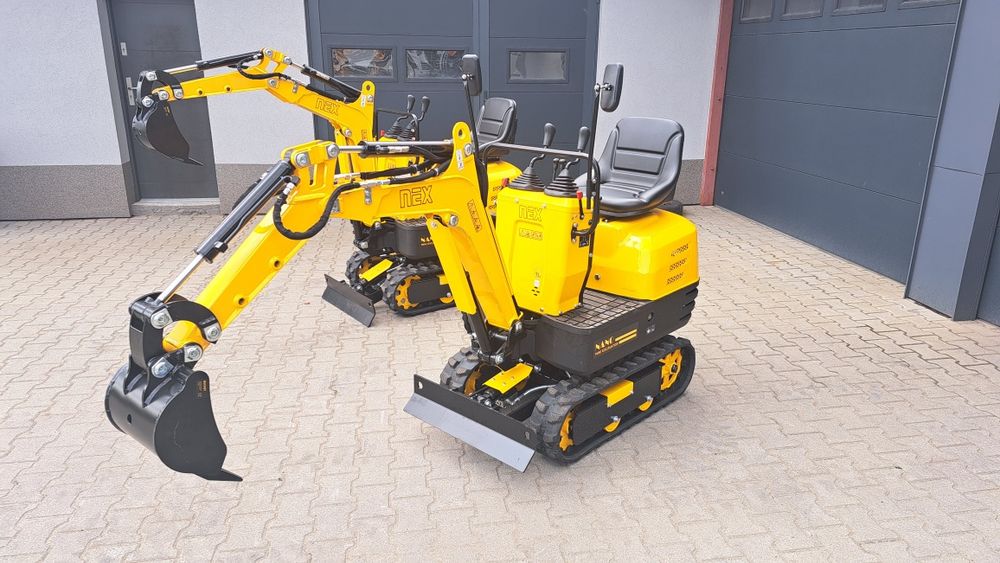 Minikoparka Nex Nano, 562kg, 2025.