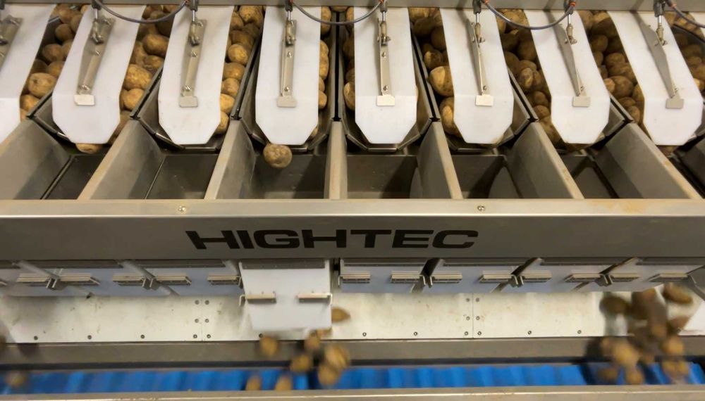 Waga HIGHTEC R12L z podwójnym przenośnikiem – 2 maszyny pakujące