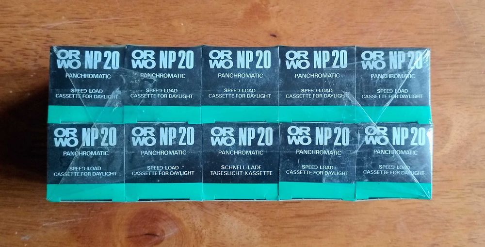 Film ORWO NP 20 24X36
