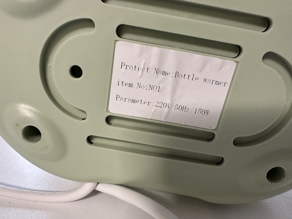 Паровий підігрівач і стерилізатор для дитячих пляшечок на 2 пляшечки