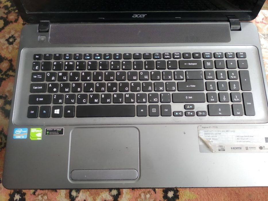 Ноутбук Acer AspireE1-771G