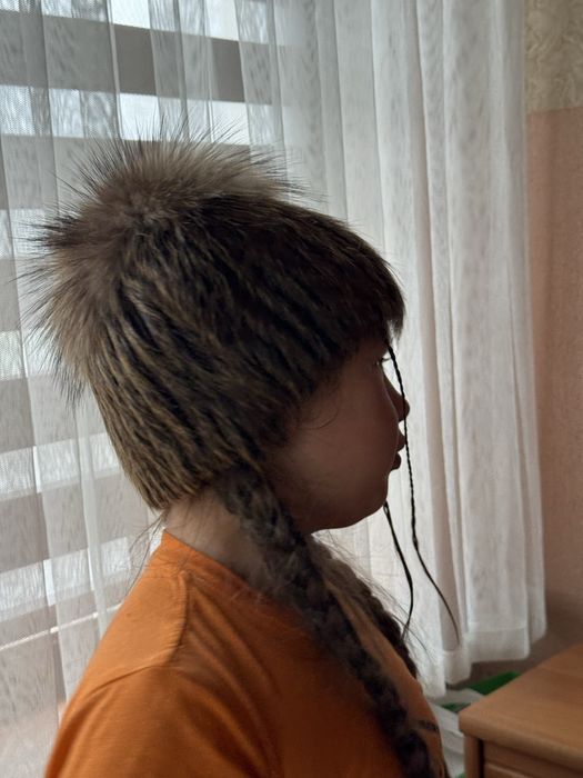 Шапка з натурального хутра