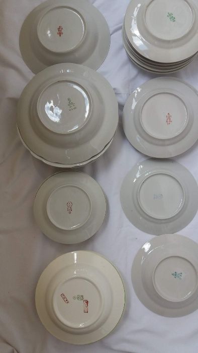 Тарілки фарфор ретро