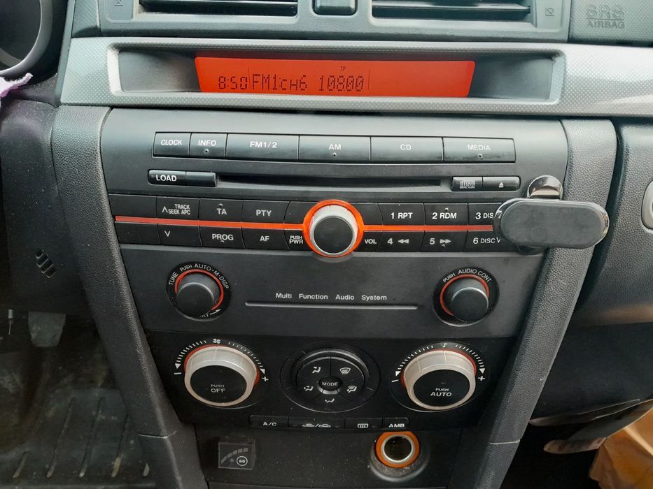 Mazda 3 bk 03-09 Radioodtwarzacz radio wyświetlacz