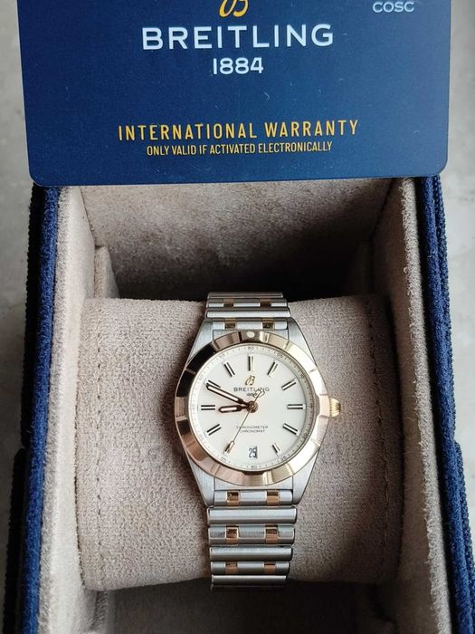 Breitling Chronomat 32mm Stal / Złoto
