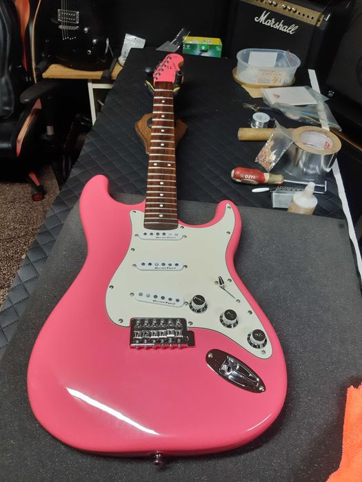 Gitara elektryczna Epiphone Gibson LP Junior wzmacniacz NOVANEX tremol
