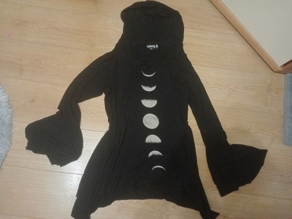 Готична кофта чорна