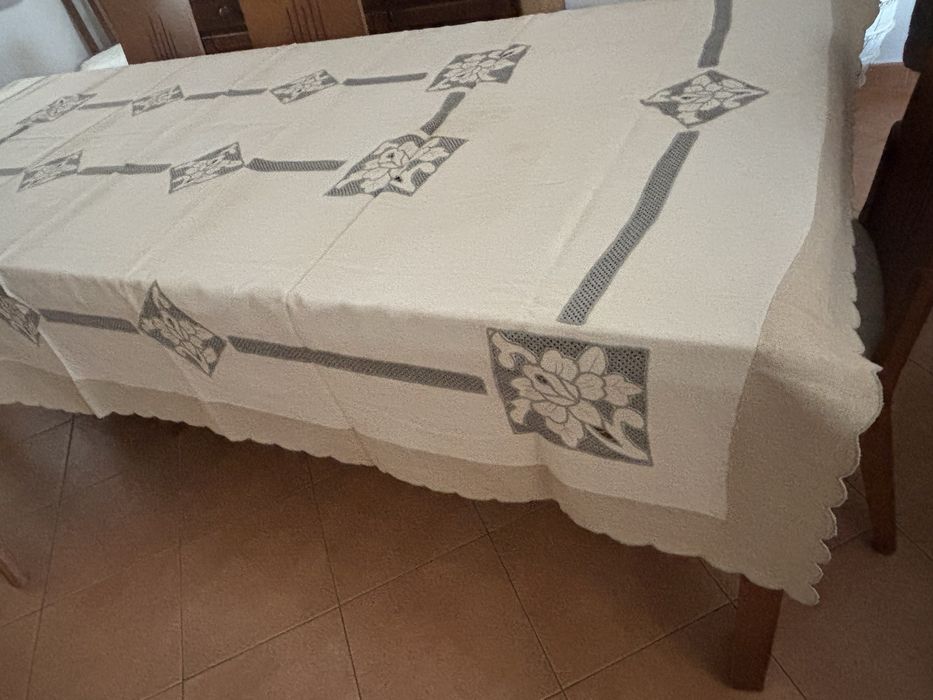 Toalha de Mesa de Banquete em algadoao /  Linho