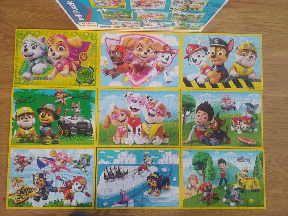 Puzzle psi patrol 9w 1