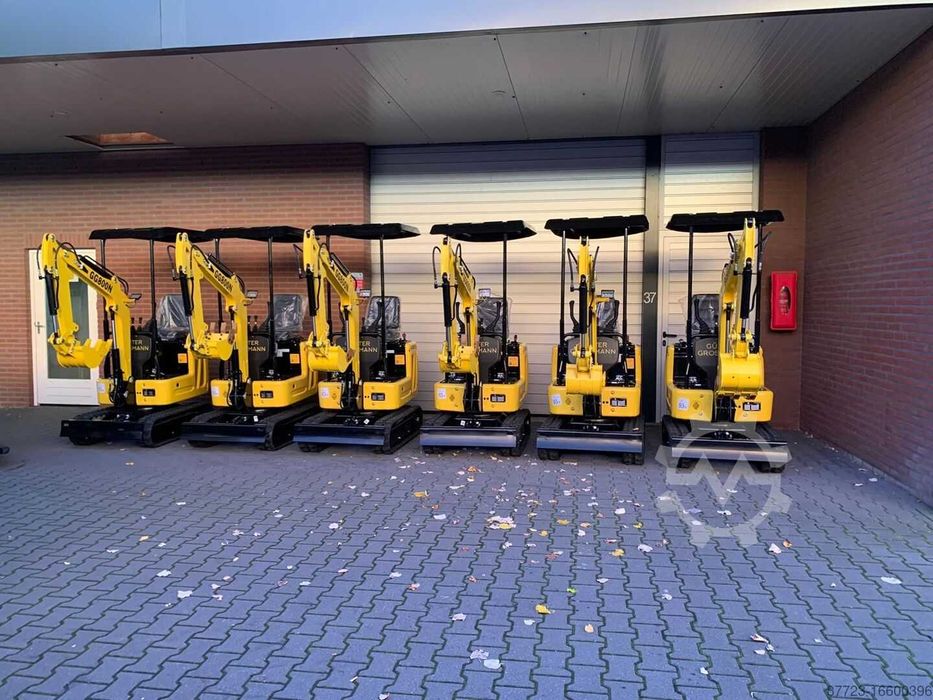 Потужні ескаватори в Україні ! Міні ескаватор Gunter Grossmann GG800N