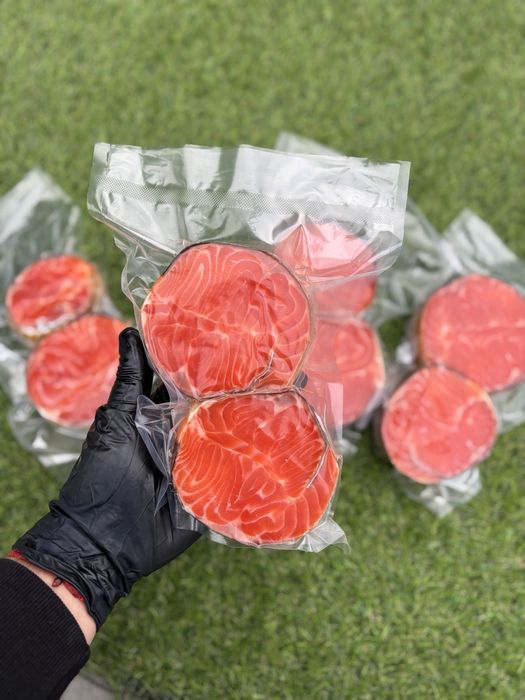 Лобстер, Юкола, Креветки, Рулет Рибний, Хек, Суп Набір, Філе Лосося