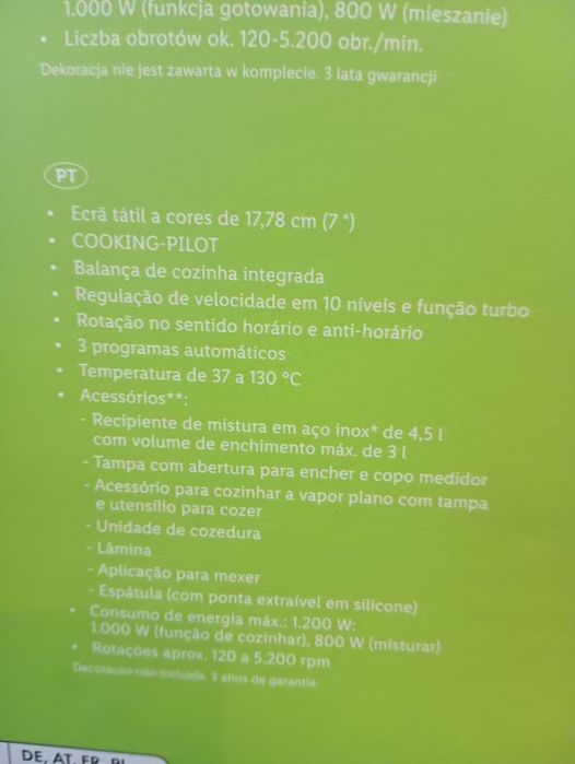 Monsier cuisine silver crest