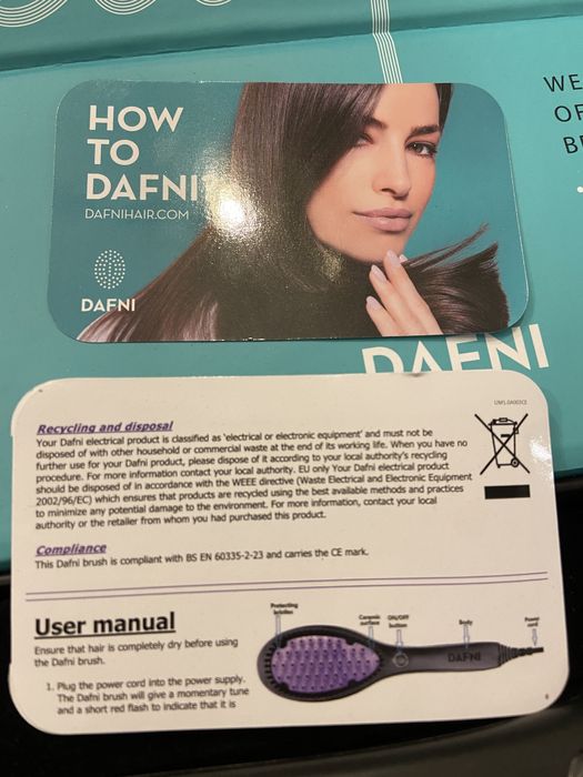 Escova alisadora Dafni placa alisar