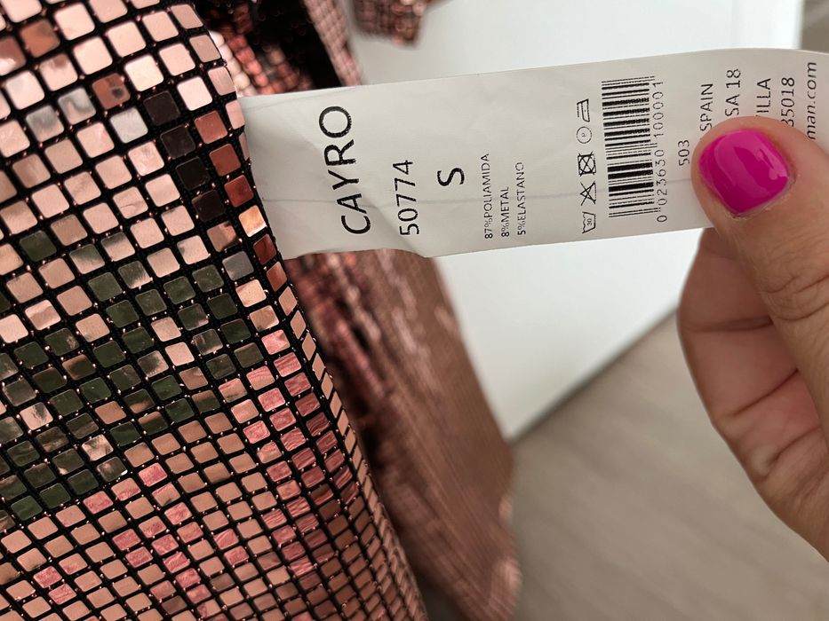 Vestido lantejoulas da marca Cayro