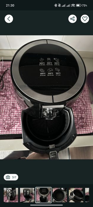 Air fryer Becken