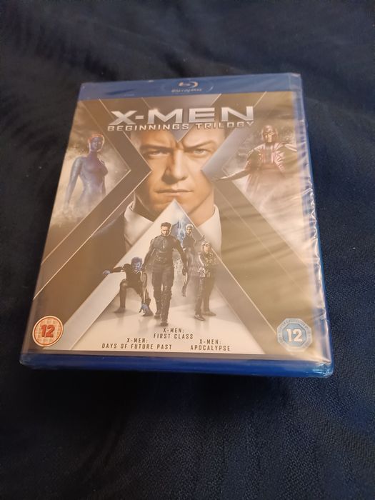 X -MEN Trylogia na blu-ray .Nowe 3 filmy zafoliowane ! !