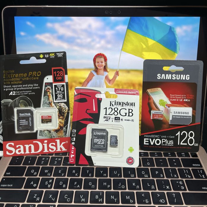 ‼️ТУТ ВЫГОДНО‼️1Tб 512 256 128‼️10 Класс Карта памяти Микро СД Флешка