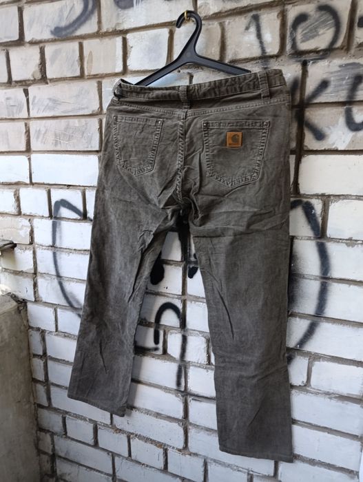 Вельветові штани carhartt