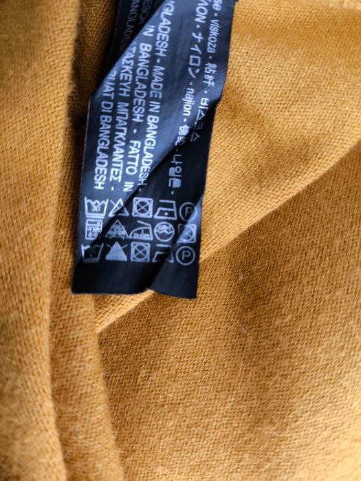 Zara S 36 M 38 kardigan narzutka wiązany miodowy