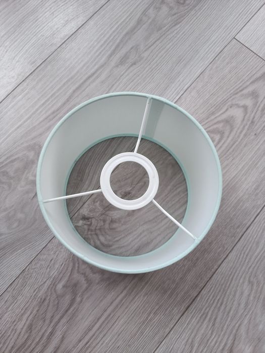 Klosz abażur niebieski