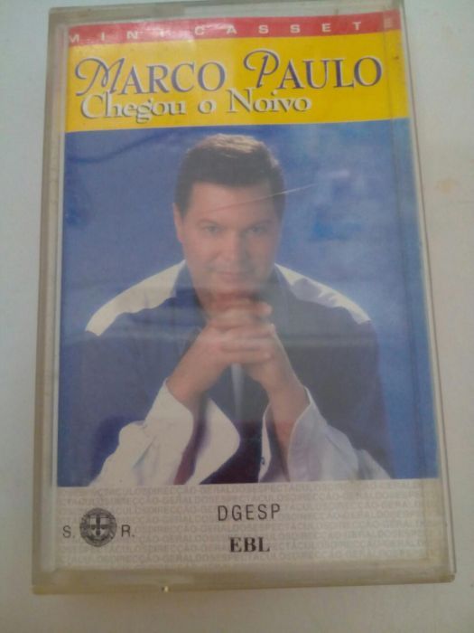 2 Cassetes originais Marco Paulo - Bom estado