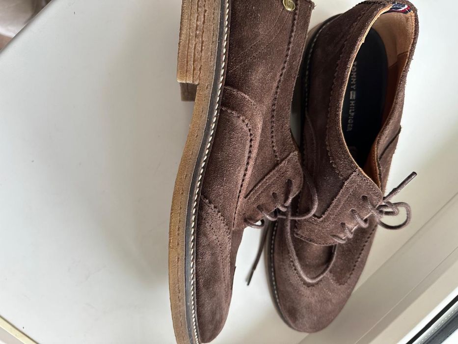 Черевики туфлі лофери Tommy Hilfiger як НОВІ натуральна шкіра/замш