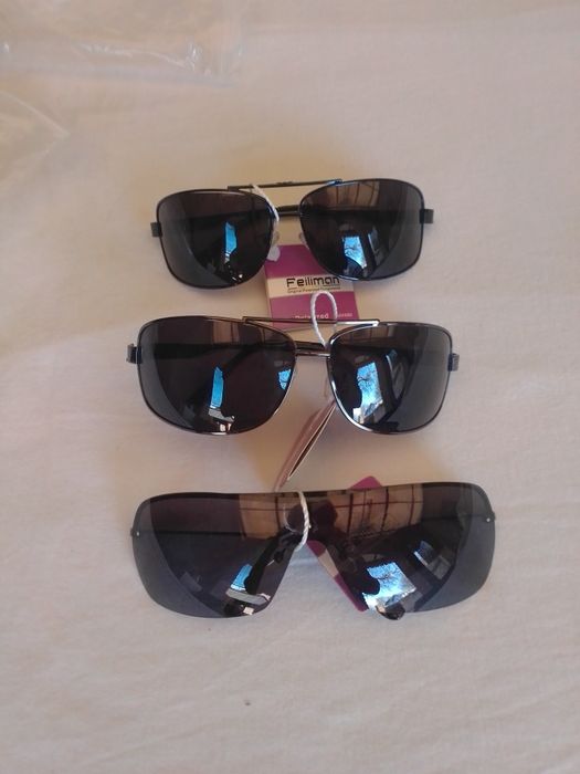 Женские солнцезащитные очки Feiliman, черного цвета.