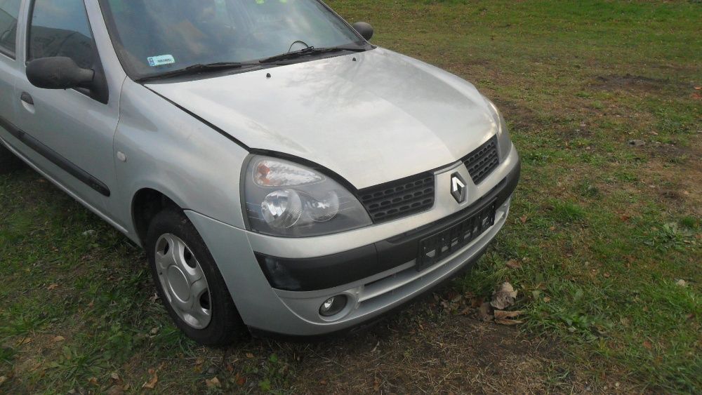 renalut clio 2003 rok 1.5 dci przeznaczony na części srebrny 5 drzwi