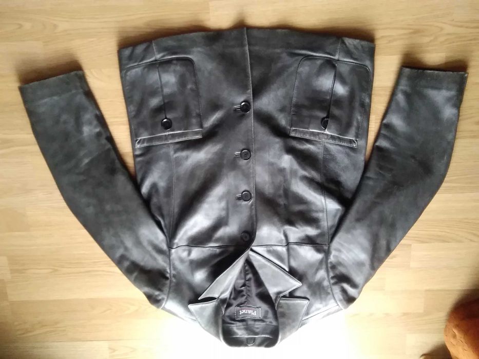 Kurtka skórzana męska