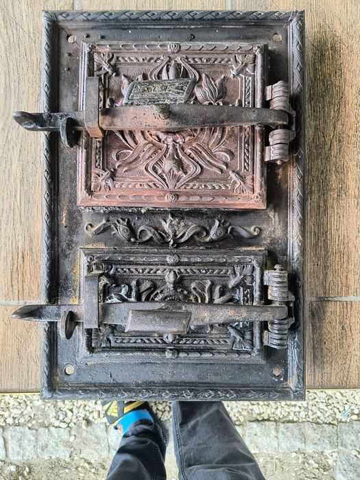 Drzwiczki do pieca - wędzarn, antyk