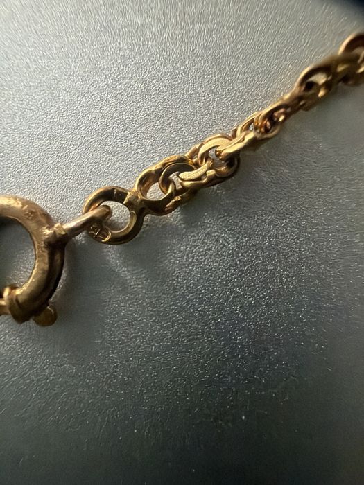 Puseira de ouro para criança-19k- cumprim: 16cm